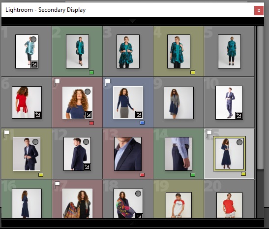 Mark the files with a flag or star