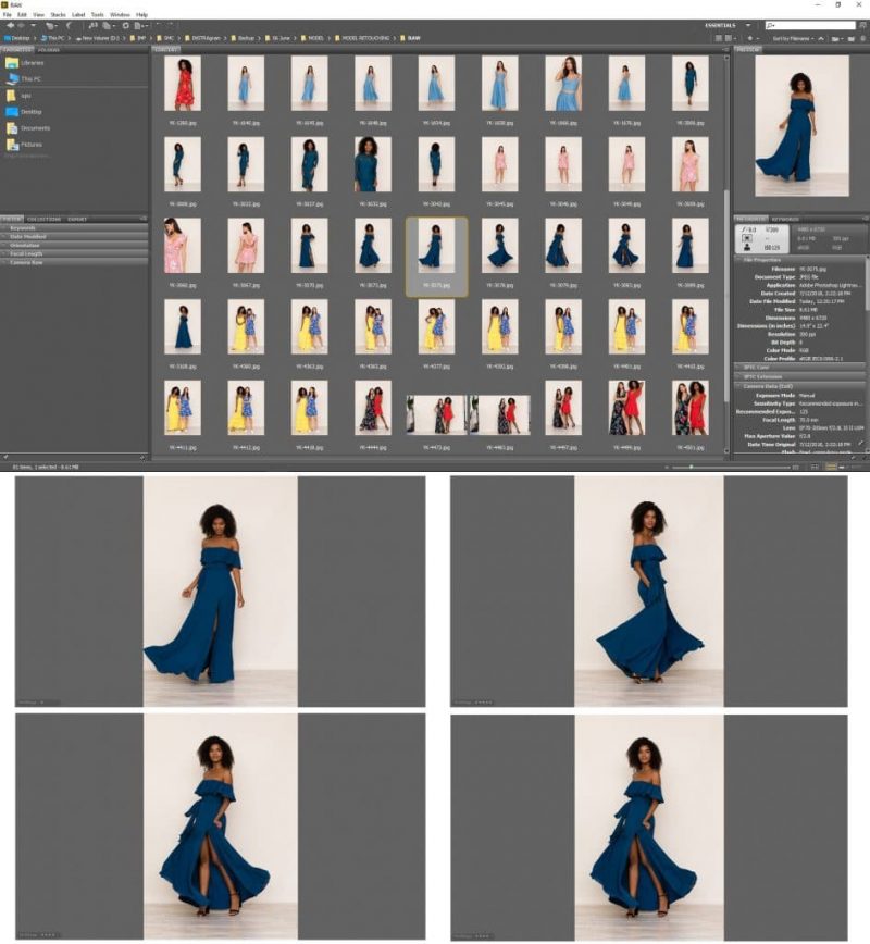 Photo Retouching Techniques Sample