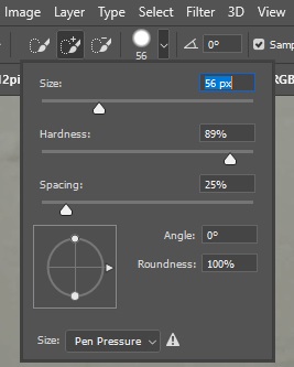 Adjust Brush Size