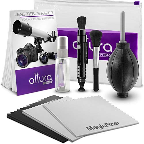 Altura Photo Bundle Cleaning Kit with Refillable Spray Bottle