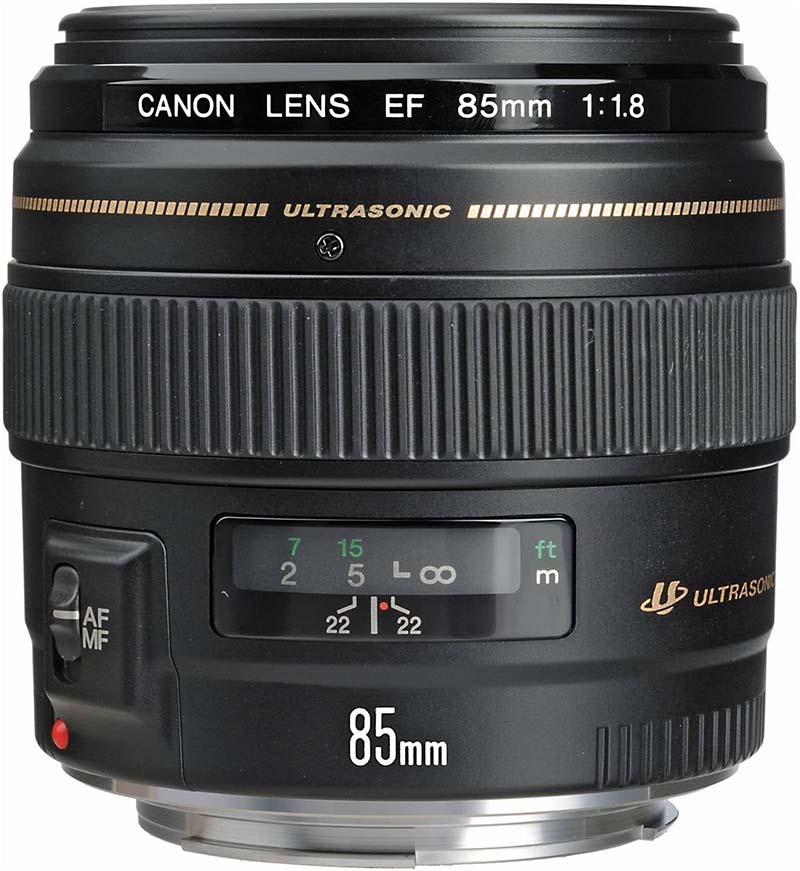 Canon EF 85mm f1.8 USM Lens