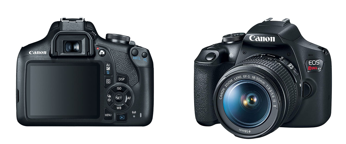 Canon EOS Rebel T7 DSLR Camera