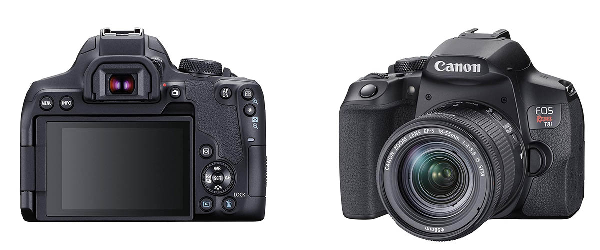 Canon EOS Rebel T8i EF-S 18-55mm Lens Kit