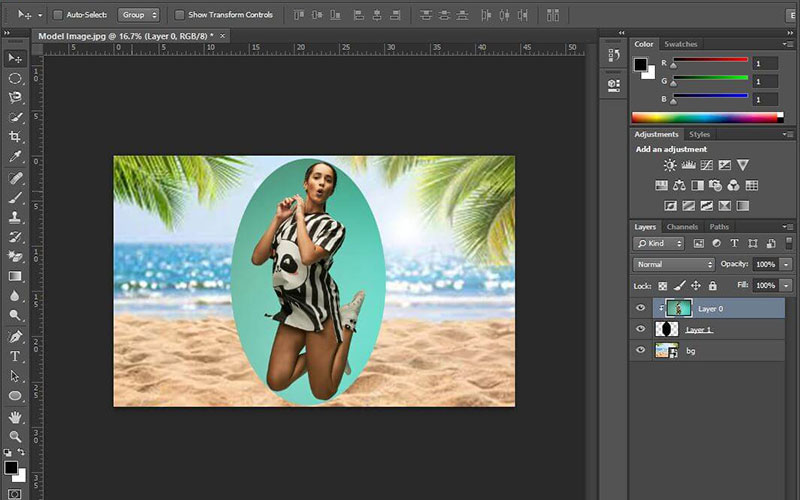 How to Create a Clipping Mask in Photoshop