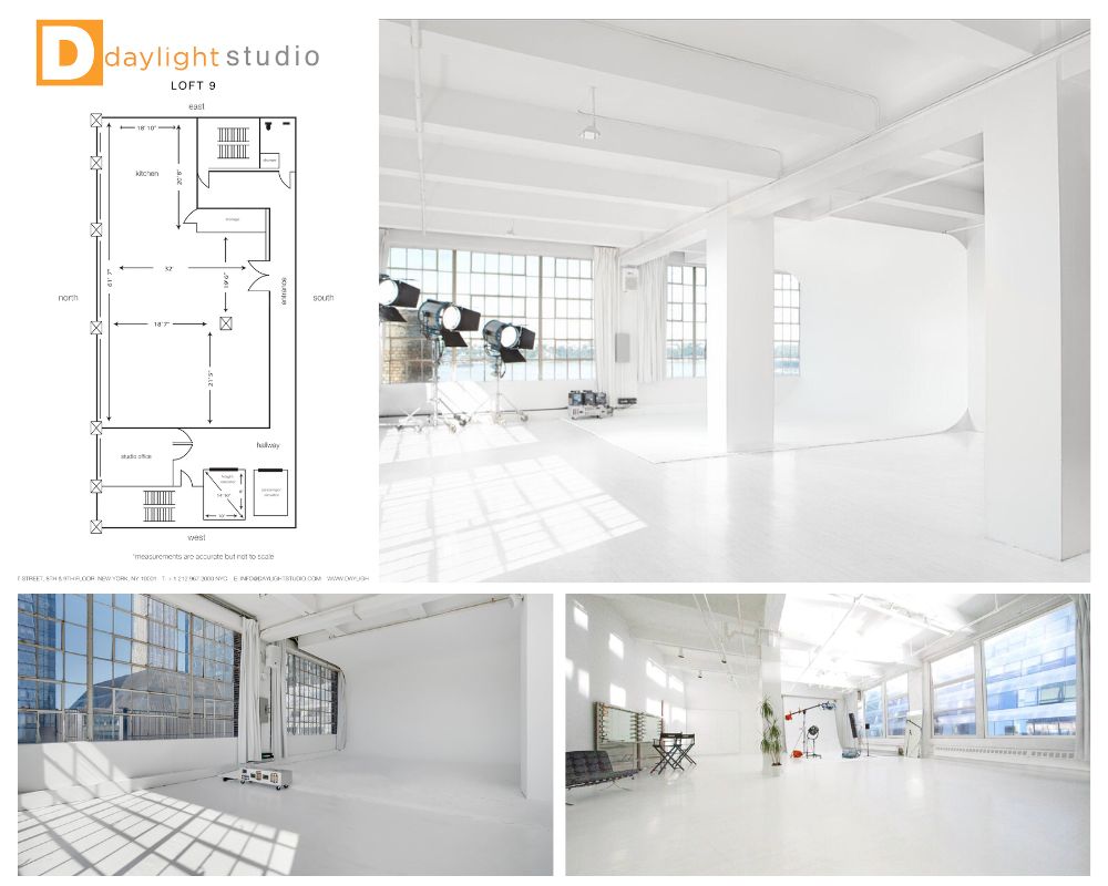 daylight studio setup