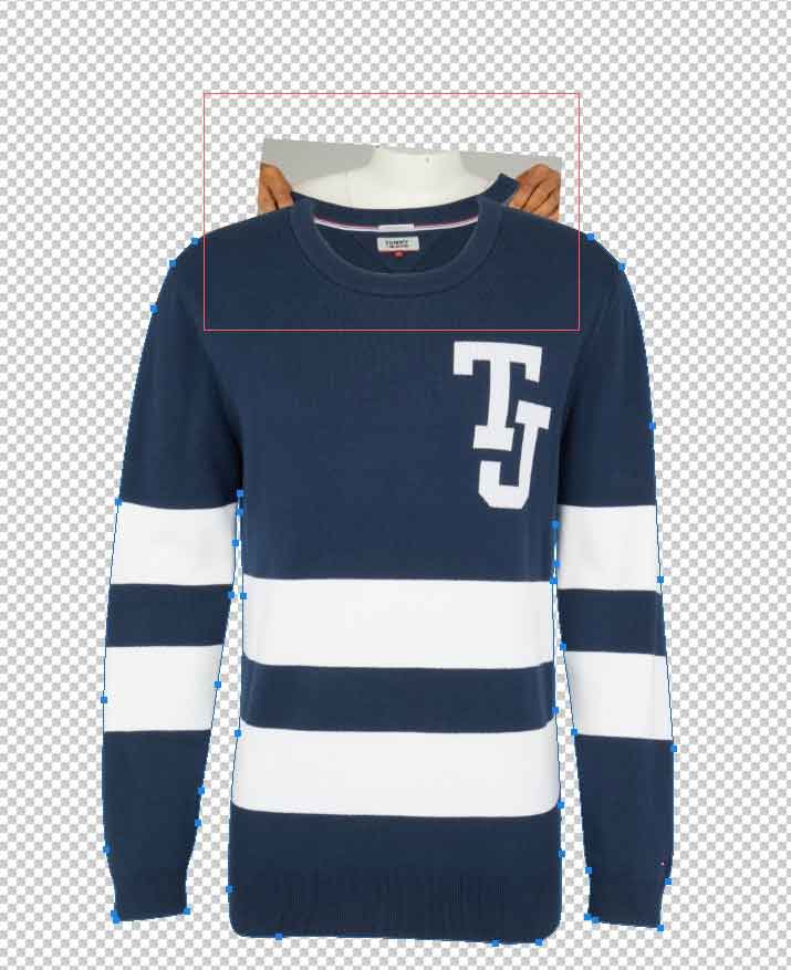 delete the anchor points