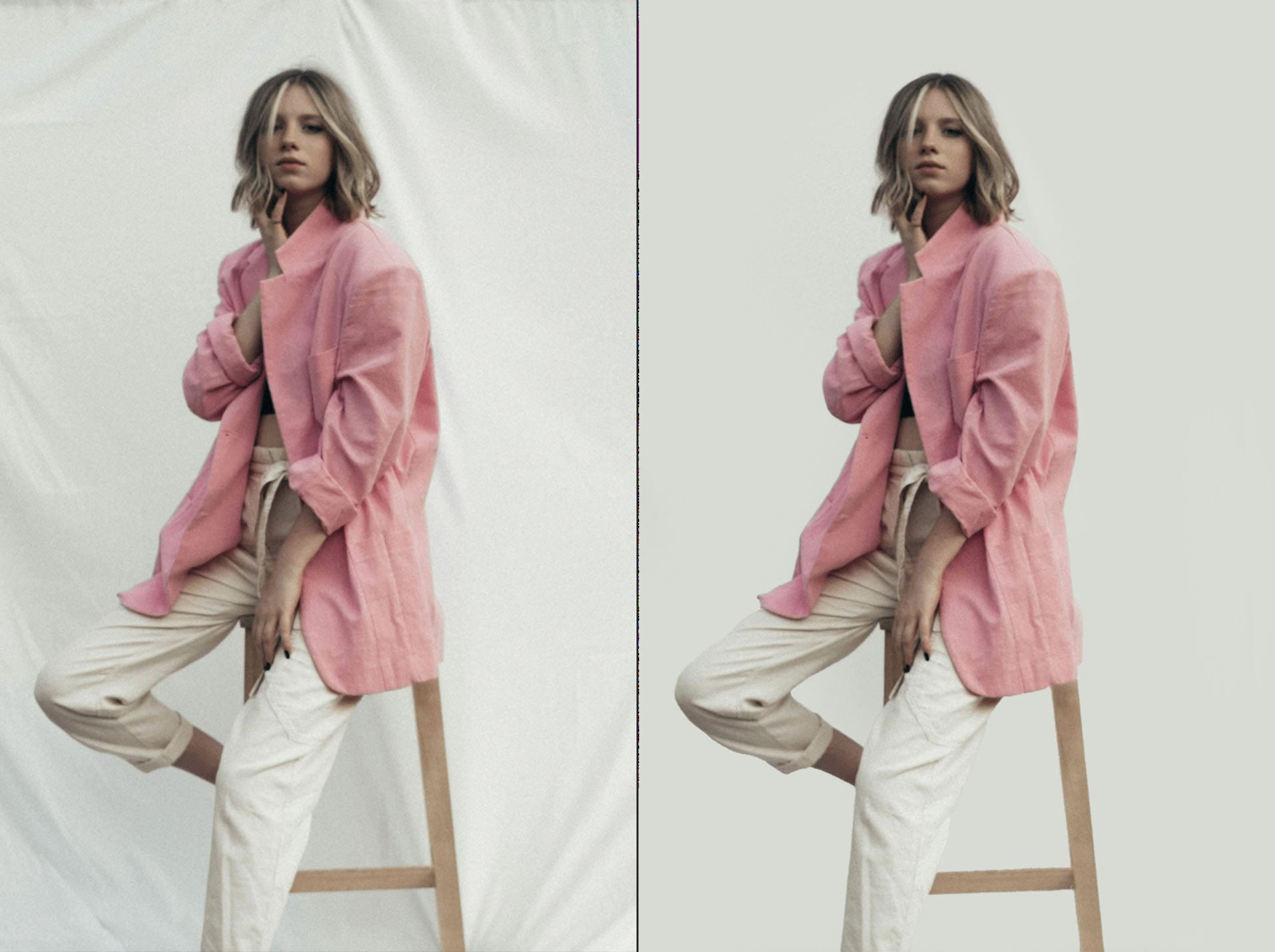 Final result of mooth a background