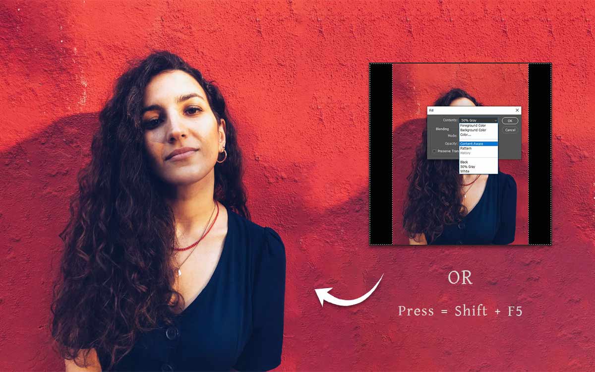 How-to-Extend-Background-in-Photoshop How to Extend Background in Photoshop