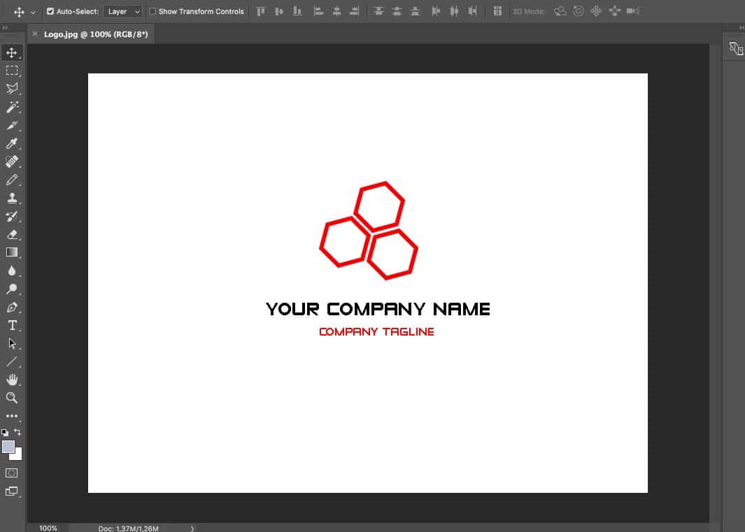 Make a Logo Transparent in Photoshop