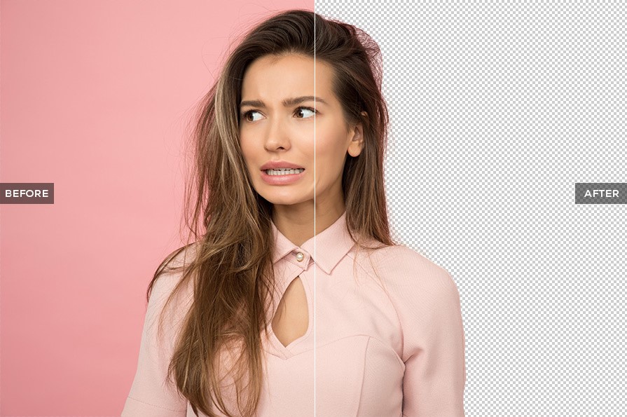 Manual image background remover