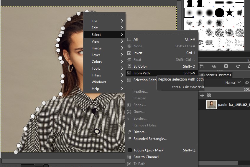 Convert to Selection