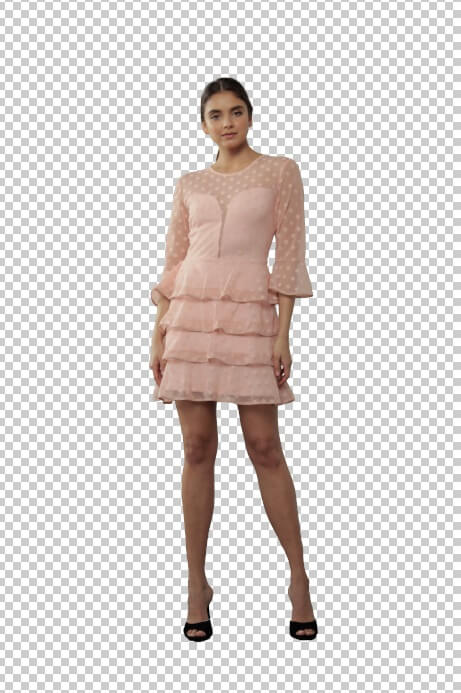 Remove Background with quick selection tool