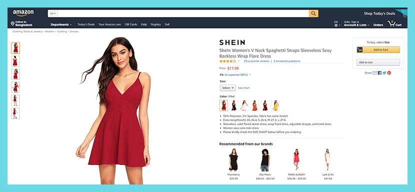 Ecommerce product image