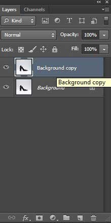 Copy background layer