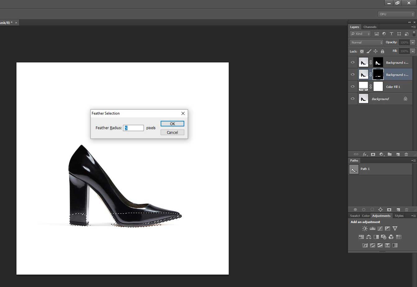 How to add Natural Shadow in Photoshop