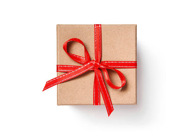 Top-down box photography