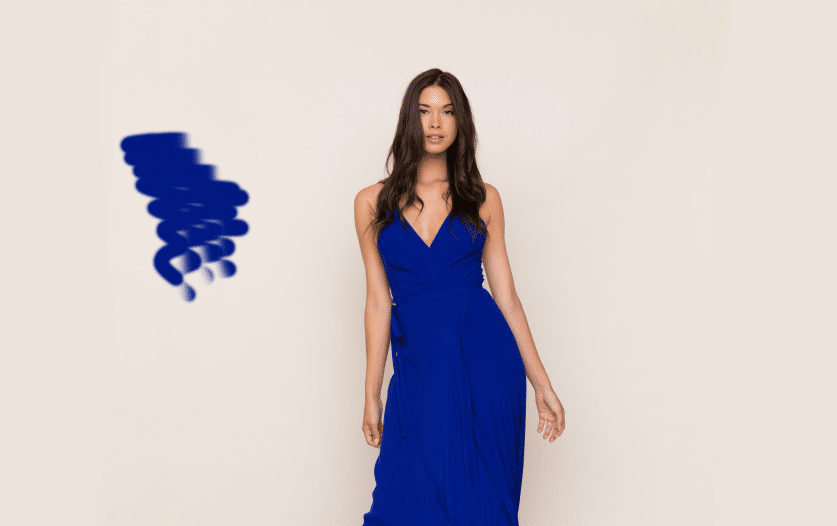 Demonstration of Clone stamp tool