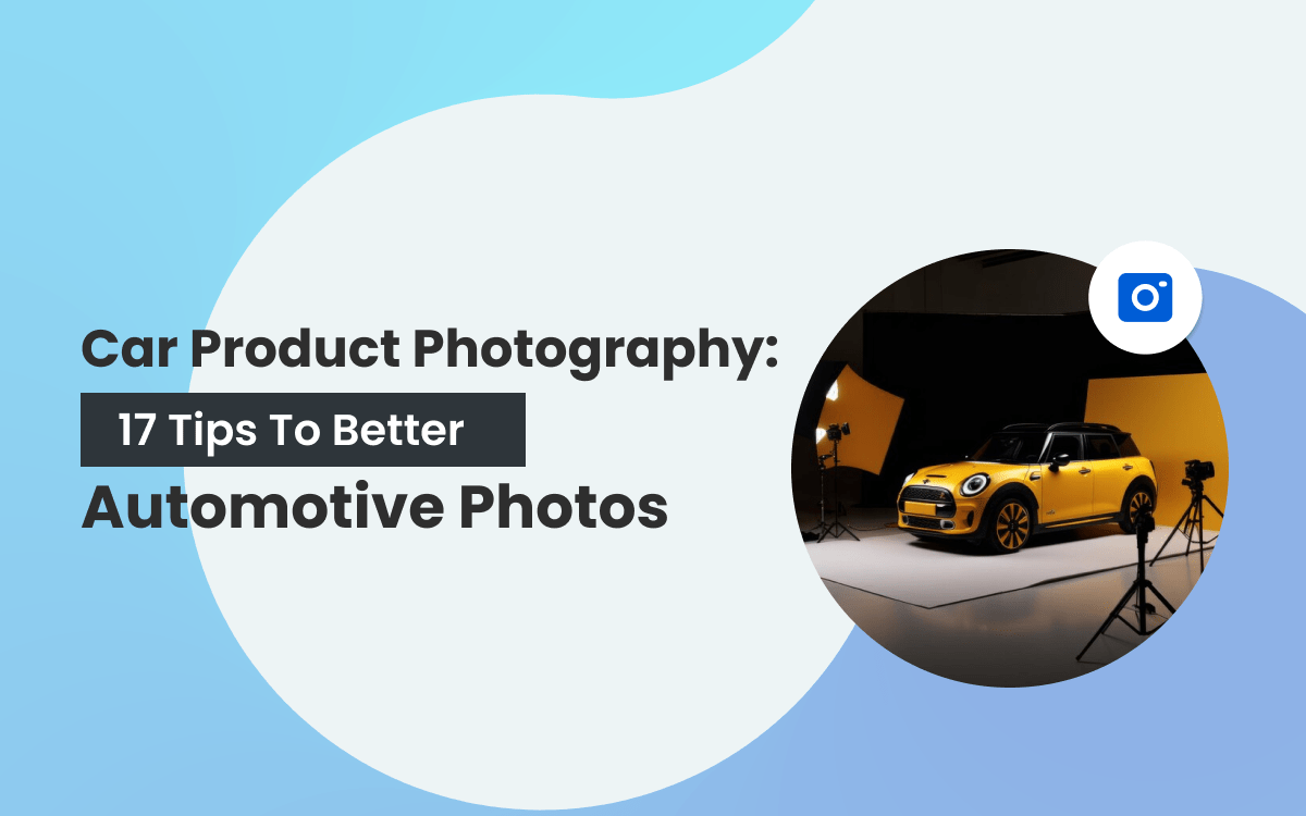 Car product photography feature image