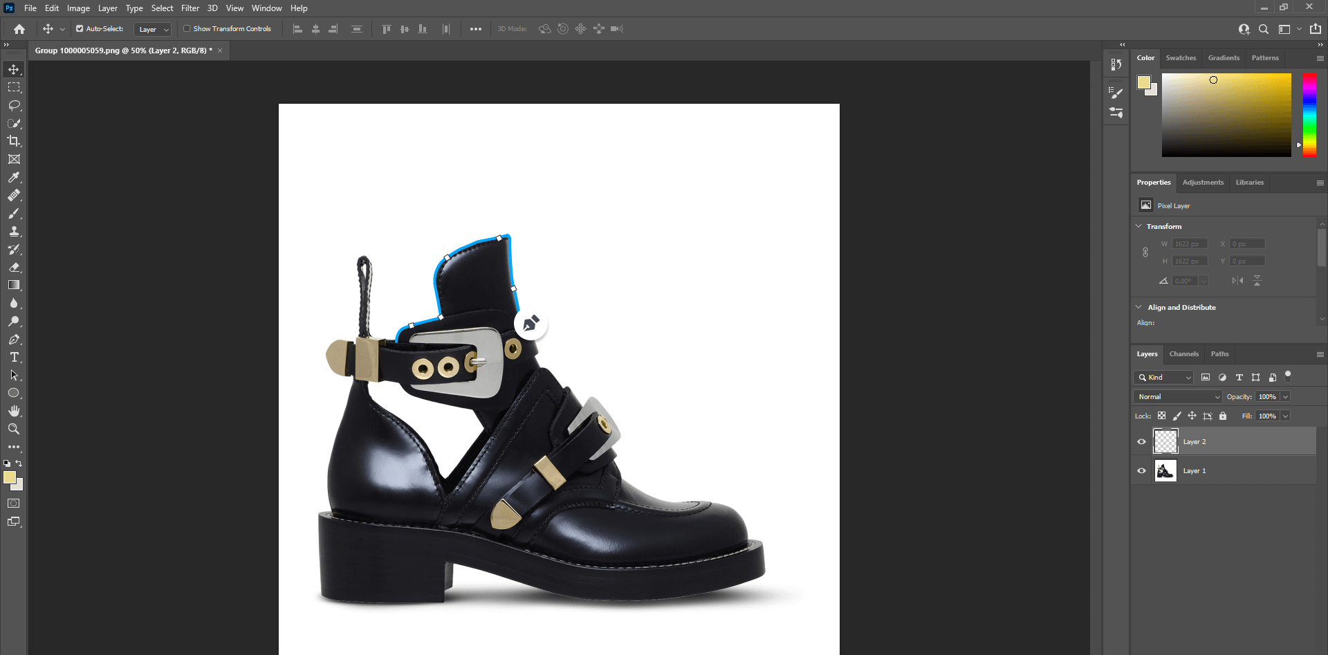 Definition photo clipping path