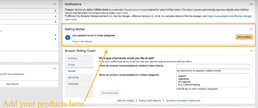 get your online selling started on amazon
