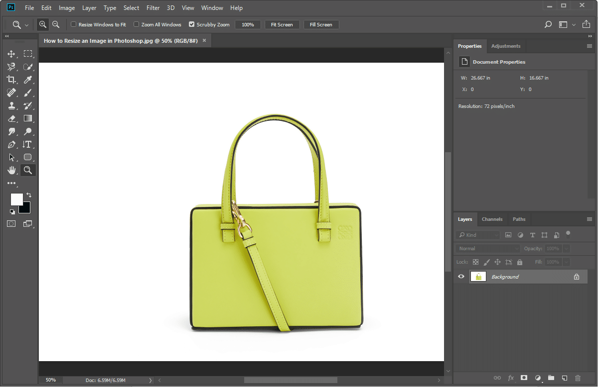 Example of demonstration