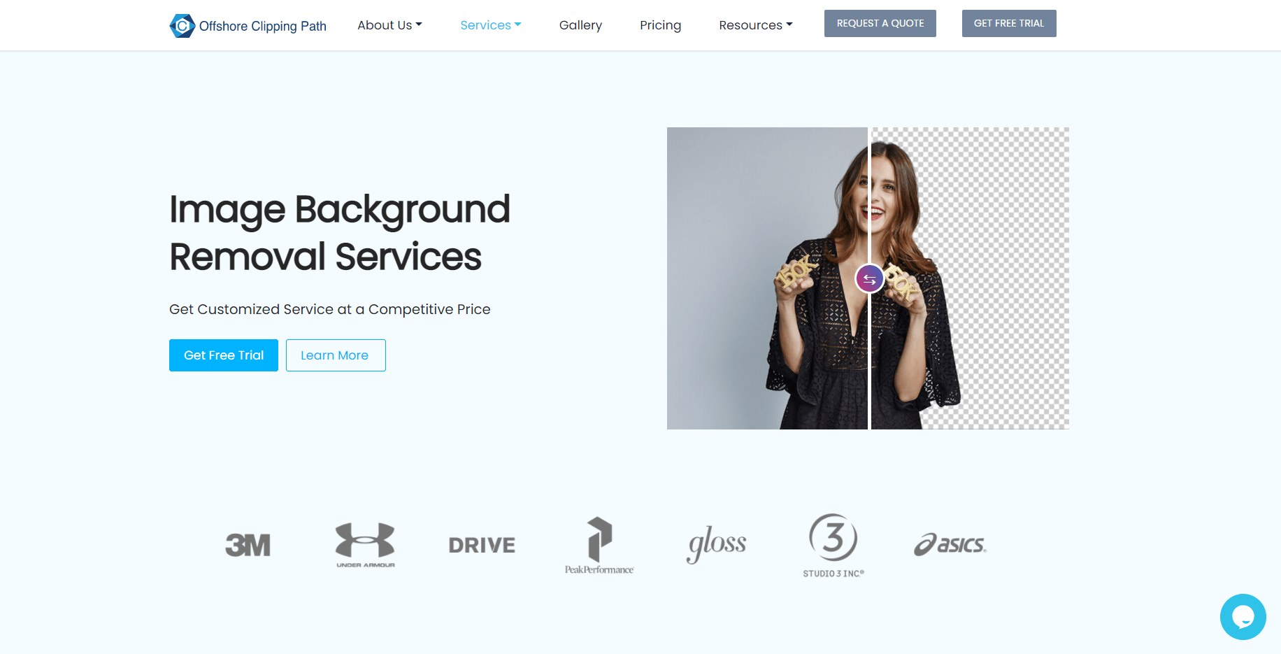The best manual background remover company