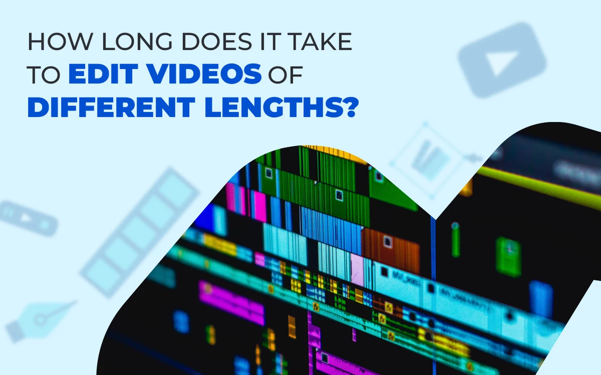 Edit videos of different lengths time