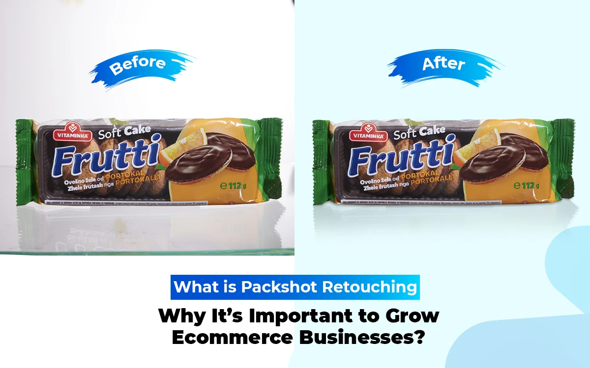 Packshot retouching