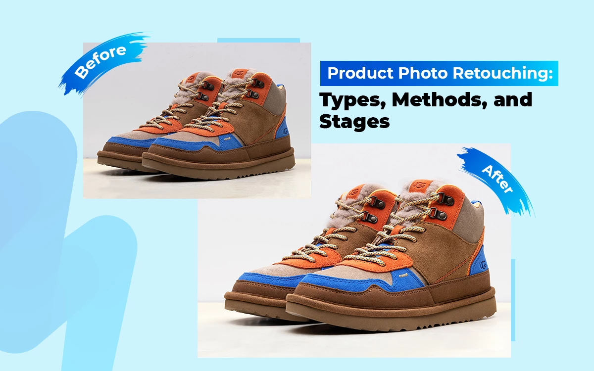 Product photo retouching