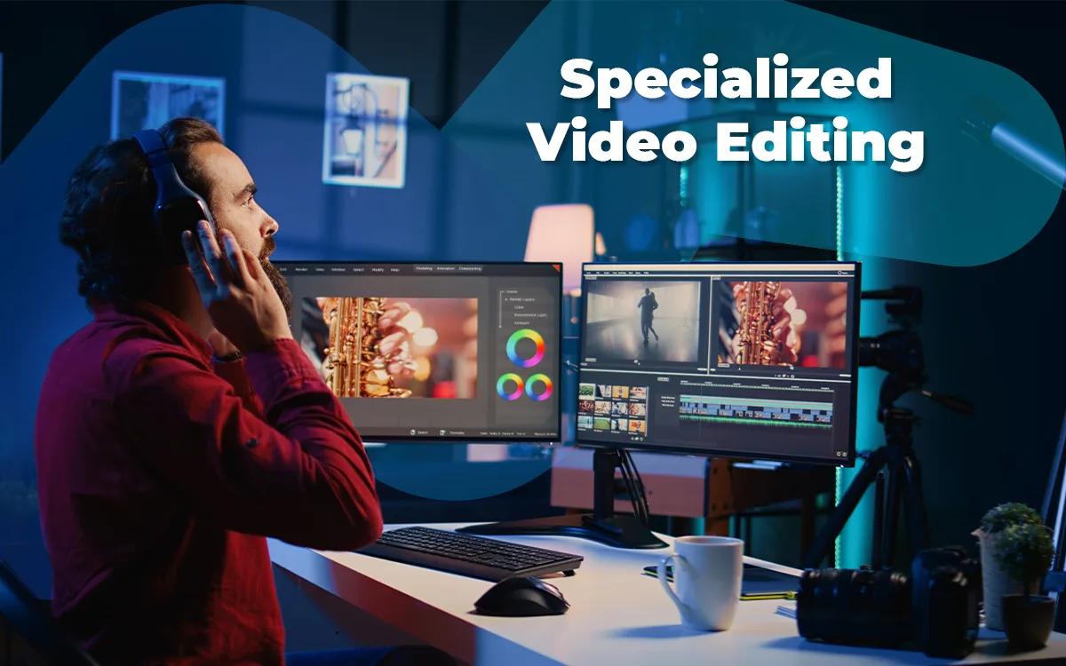 Specialized video editing
