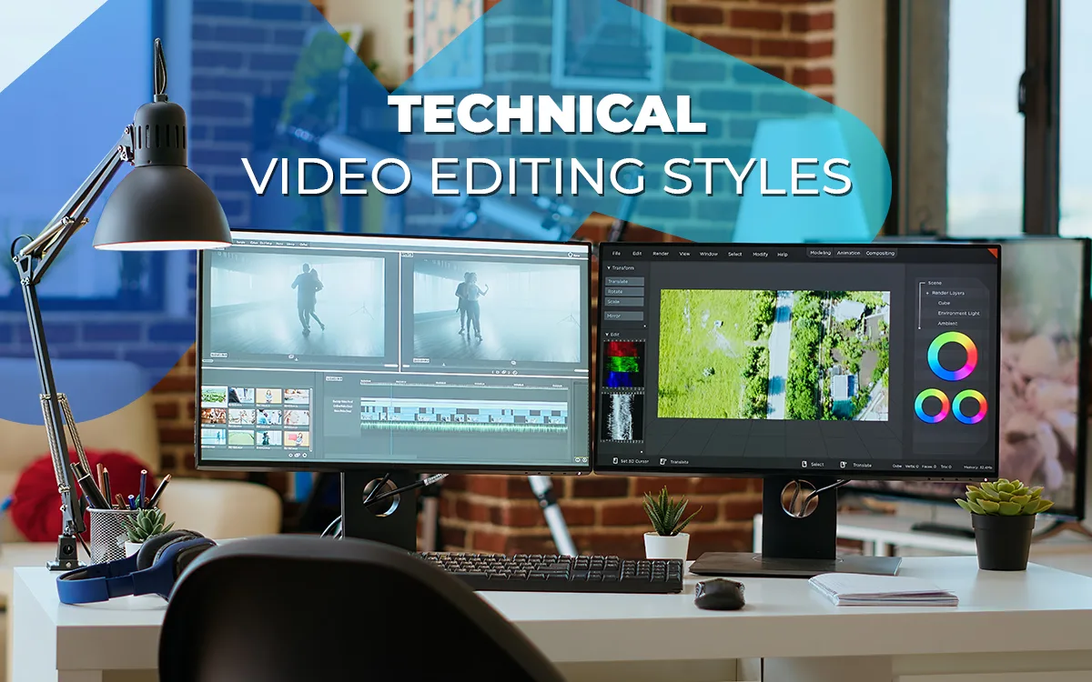 Technical video editing styles